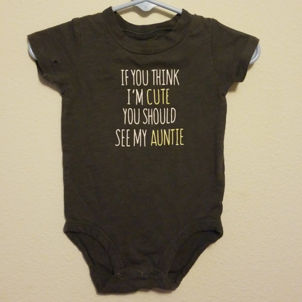 " If you think I'm cute you should see my auntie"